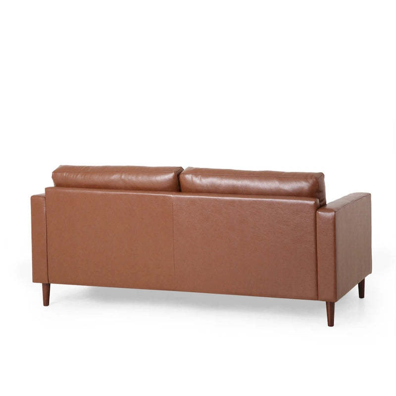 Malinta Contemporary Tufted 3 Seater Sofa by Christopher Knight Home - 82.25 L x 33.00 W x 33.00 H-28