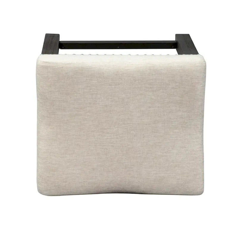 Heatherbrook Charcoal and Ash Upholstered Console Stool-4