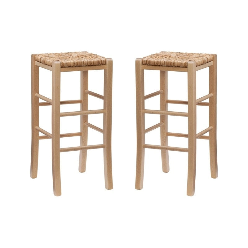 Linon Graham Backless Counter Stool (Set of 2)-3