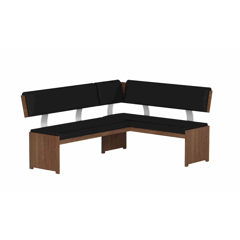 Somette Upholstered Nook with Solid Wood Frame-2