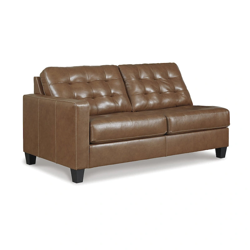 Signature Design by Ashley Baskove Brown 3-Piece Sectional - 100W x 100D x 39H-2