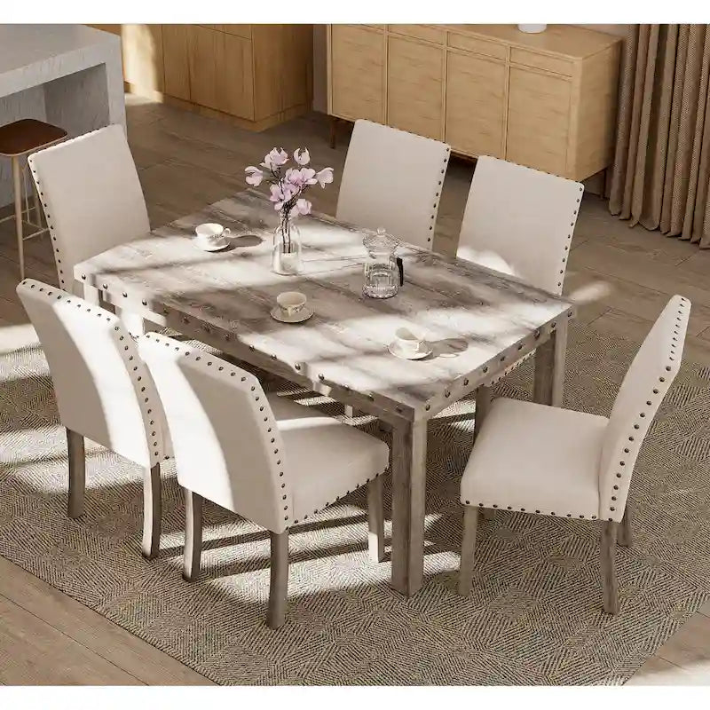 Morden Fort Classic Luxury Dining Rectangular Table