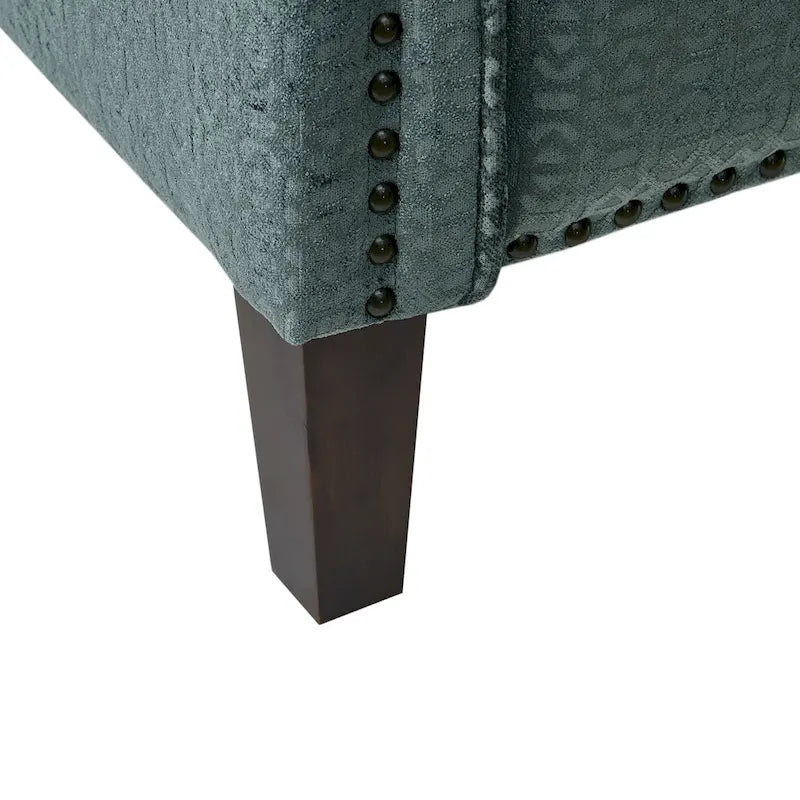 Madison Park Cecile Blue Push Back Recliner-10