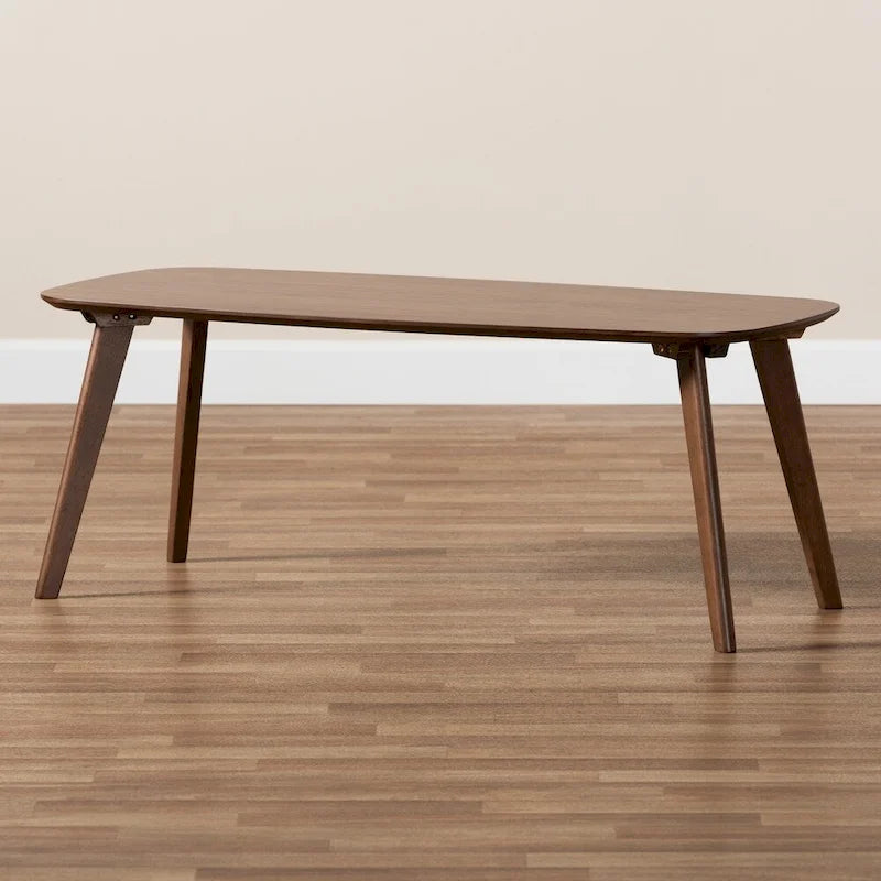 Carson Carrington Uggards Walnut Finished Coffee Table-7