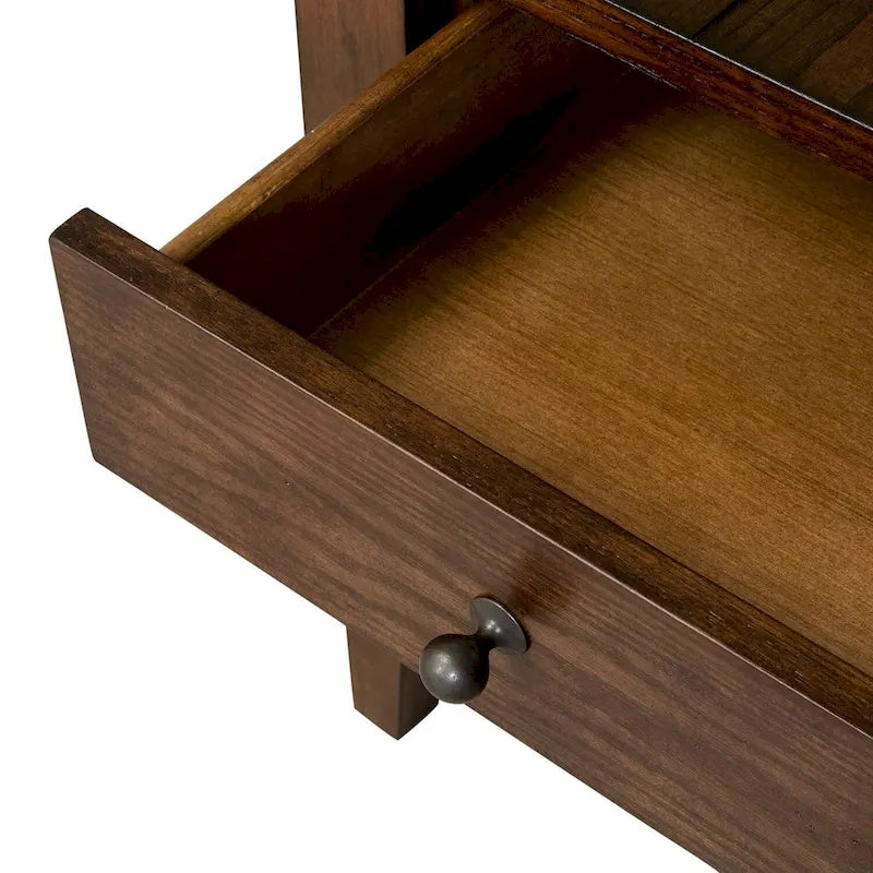 Liberty Furniture Lake House Accent End Table Rustic Brown Oak-7