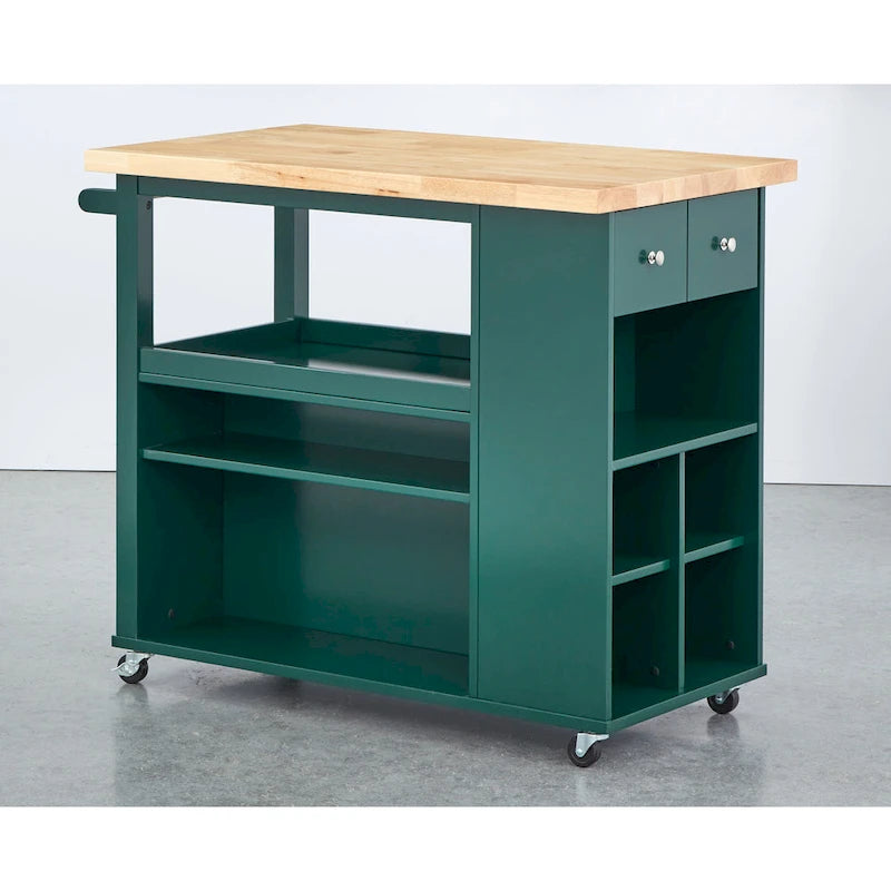 angelo:HOME Boston Rolling Kitchen Island/Cart-12