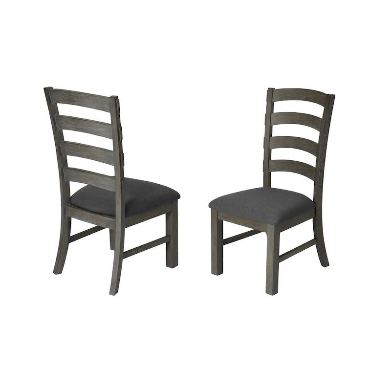 Best Quality Furniture Rustic Trestle 9-piece Dining Set-12