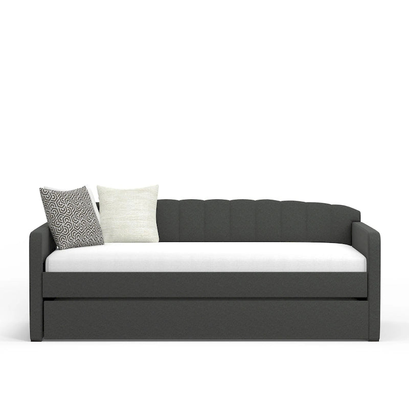 Scalloped Daybed with Trundle-3
