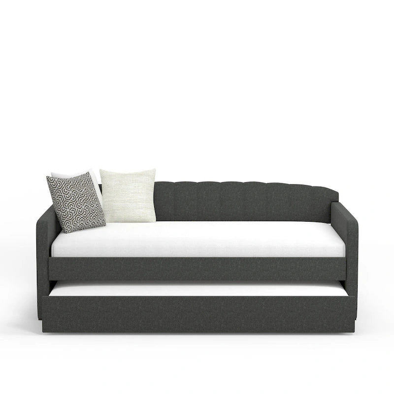 Scalloped Daybed with Trundle-4
