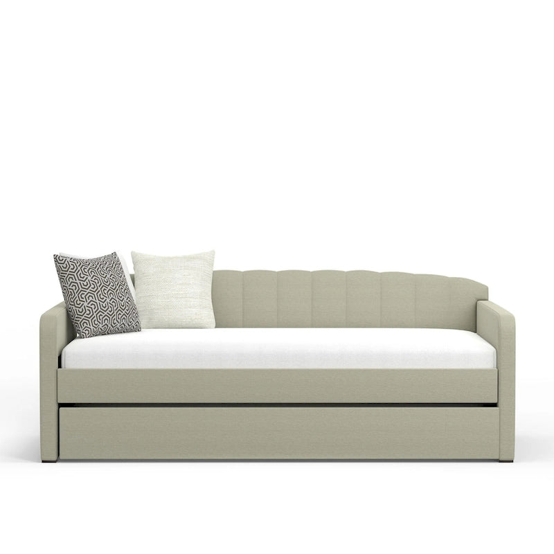 Scalloped Daybed with Trundle-16