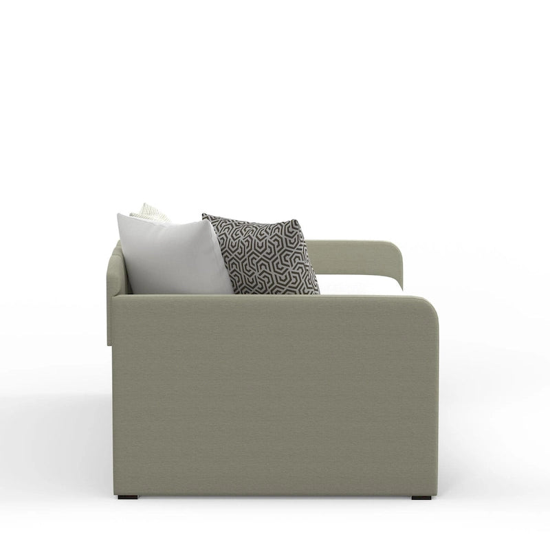 Scalloped Daybed with Trundle-20