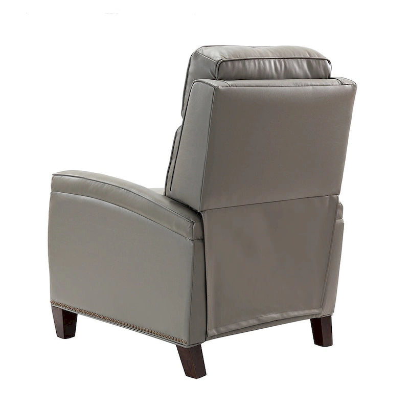 Gaspar Mid-Century Modern Pushback Recliner with Nailhead Trim by HULALA HOME-35