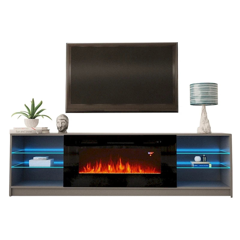 Strick & Bolton Amsden Electric Fireplace TV Stand-6