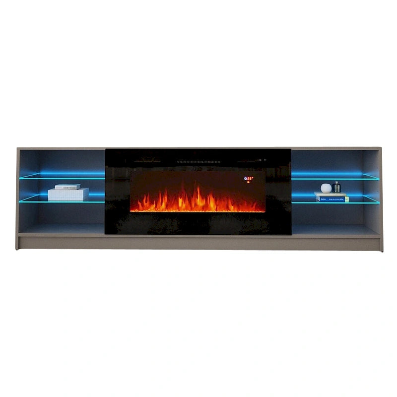 Strick & Bolton Amsden Electric Fireplace TV Stand-10
