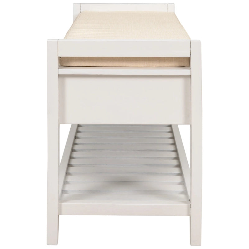 Entryway Storage Bench with Drawers-13