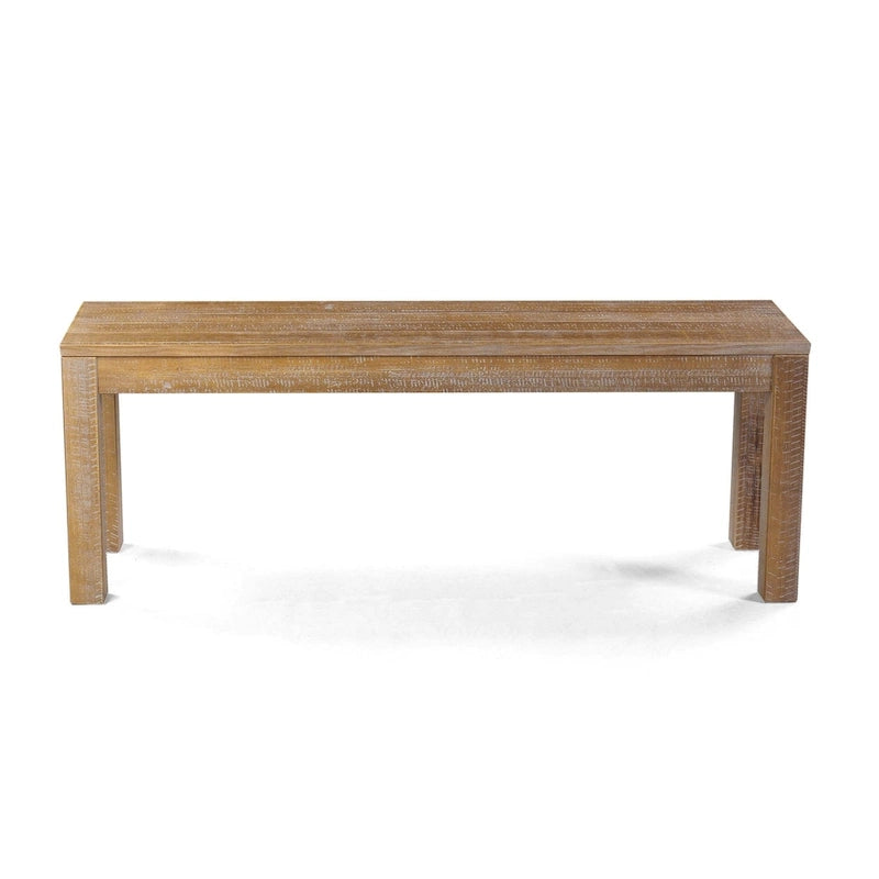 Grain Wood Furniture Montauk Solid Wood Backless Bench-16
