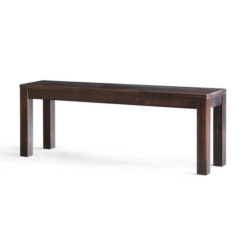 Grain Wood Furniture Montauk Solid Wood Backless Bench-2
