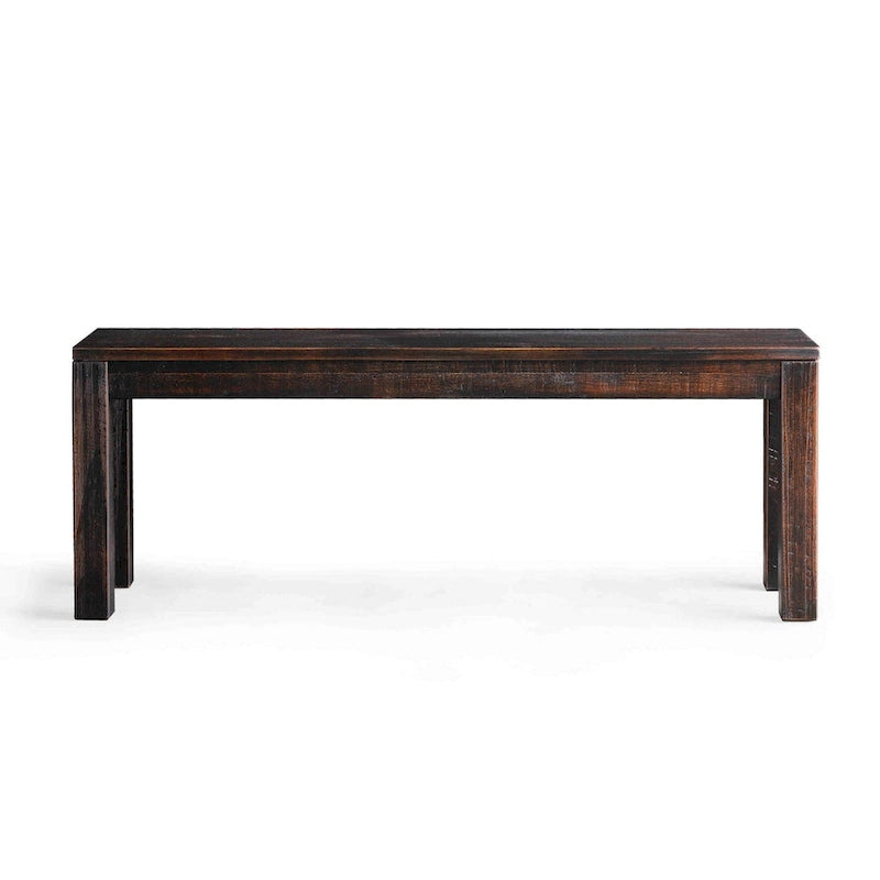 Grain Wood Furniture Montauk Solid Wood Backless Bench-6