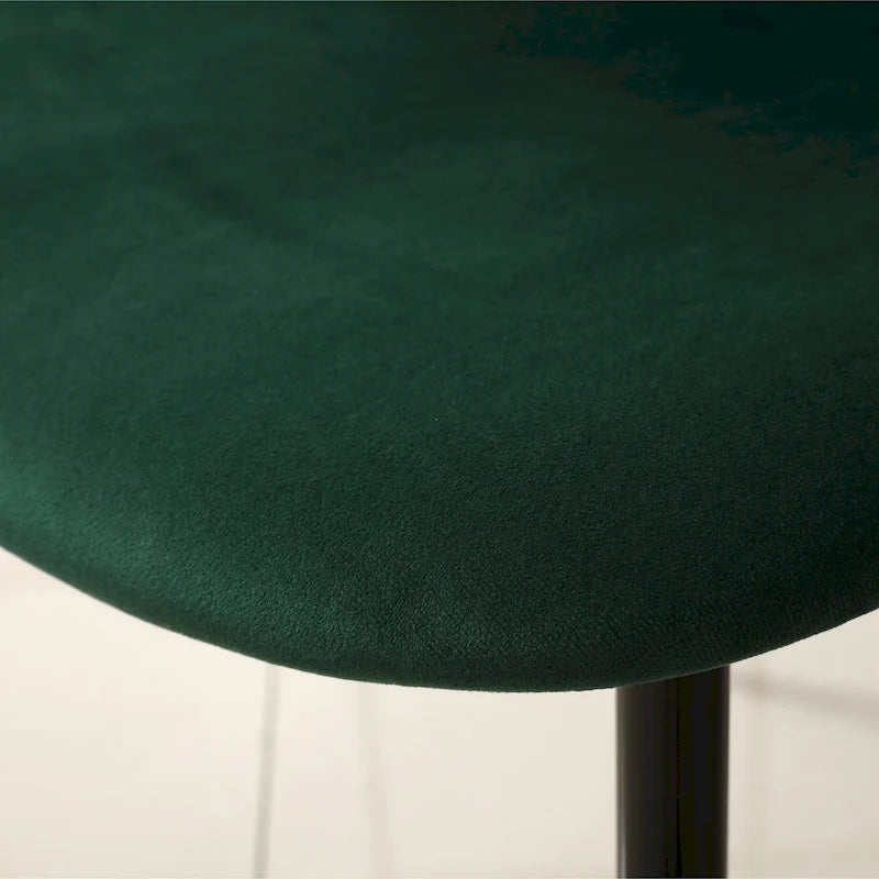 Roundhill Furniture Lassan Contemporary 5-Piece Dining Set, White Round Table and 4 Chairs-19