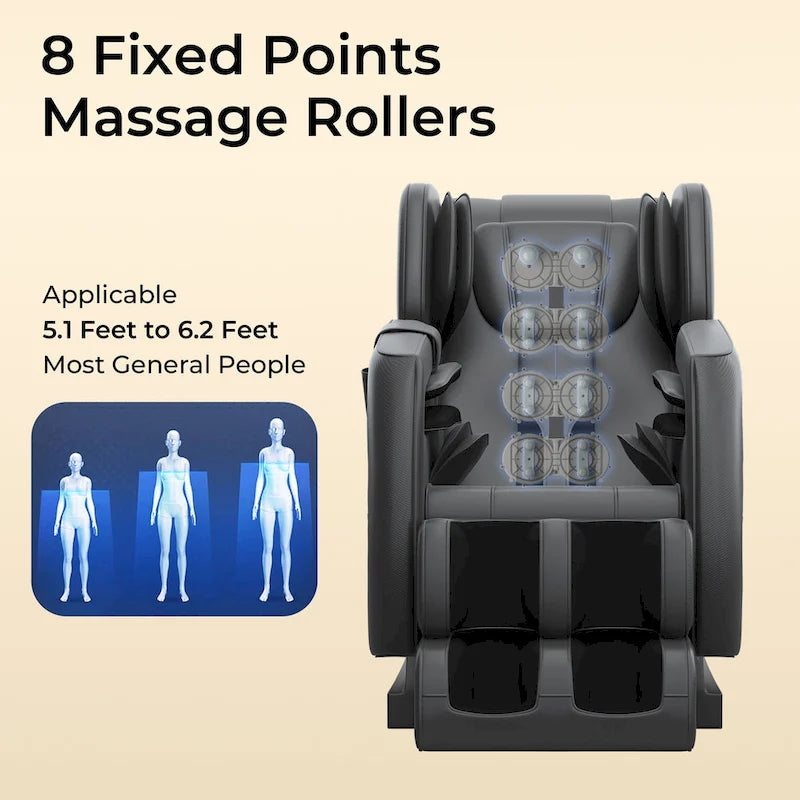 Ukuowu Favor-SS01 heated Full Body Massage Chair with zero gravity mode and Bluetooth music player-6
