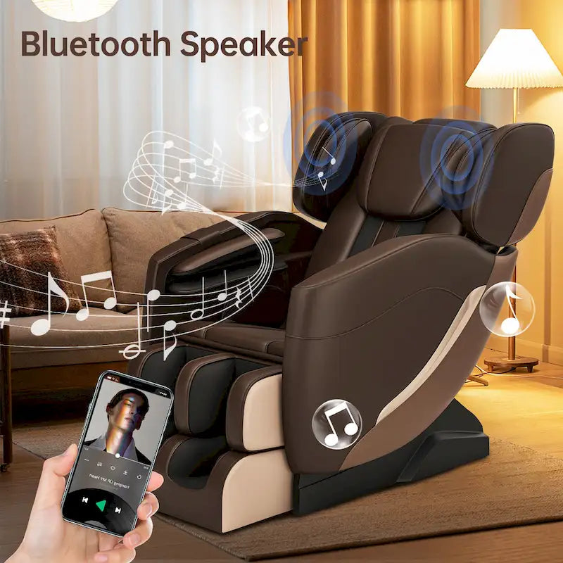 Ukuowu Favor-SS01 heated Full Body Massage Chair with zero gravity mode and Bluetooth music player-11