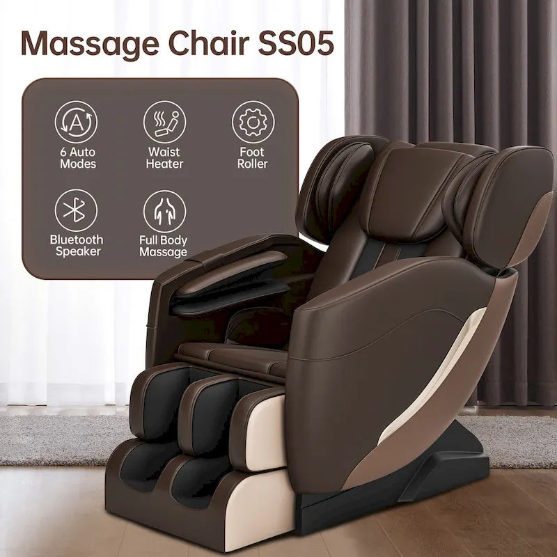 Ukuowu Favor-SS01 heated Full Body Massage Chair with zero gravity mode and Bluetooth music player-15
