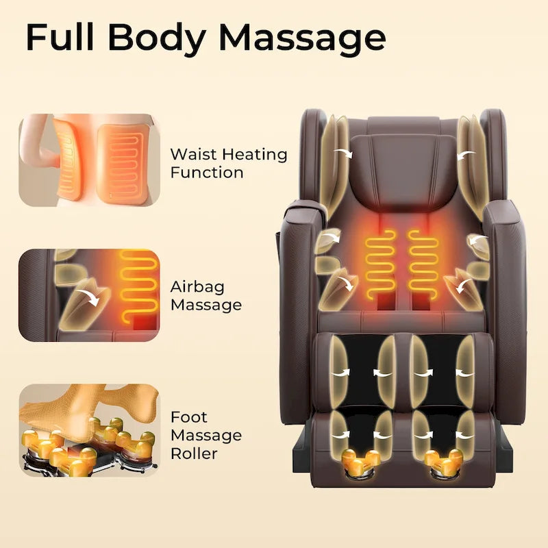Ukuowu Favor-SS01 heated Full Body Massage Chair with zero gravity mode and Bluetooth music player-20