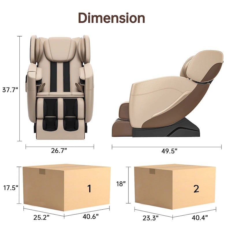 Ukuowu Favor-SS01 heated Full Body Massage Chair with zero gravity mode and Bluetooth music player-35