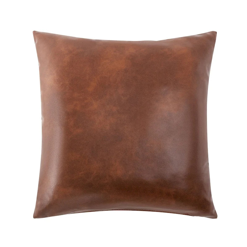 Morden Fort Upholstered Living Room Set, 2 Pieces, Faux Leather Chair, Sofa-18