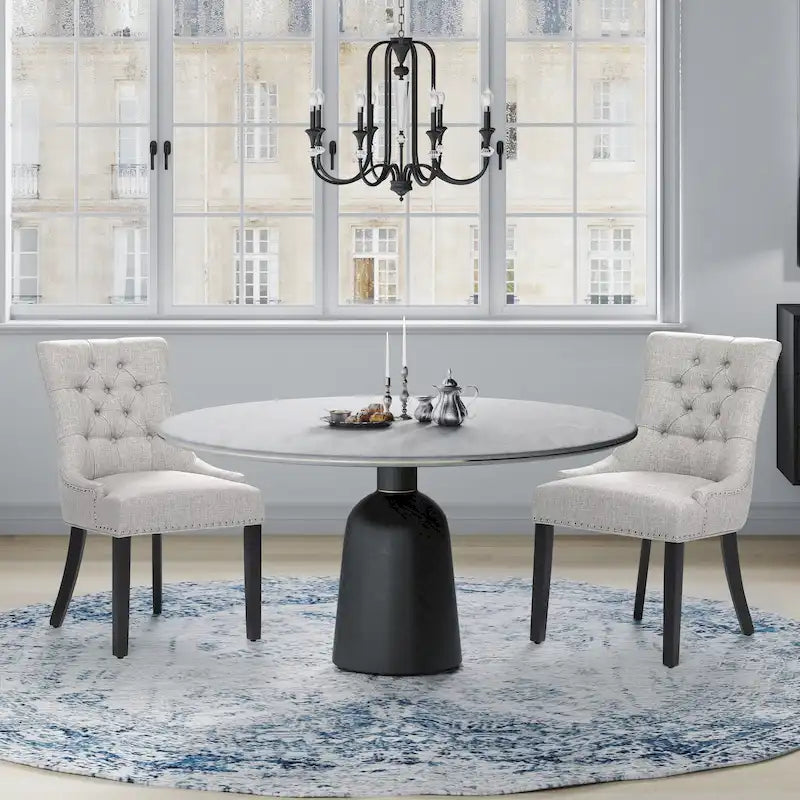 Grandview Tufted Dining Chair (Set of 2) Upholstered-38