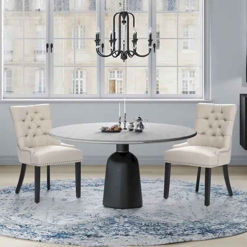 Grandview Tufted Dining Chair (Set of 2) Upholstered-11