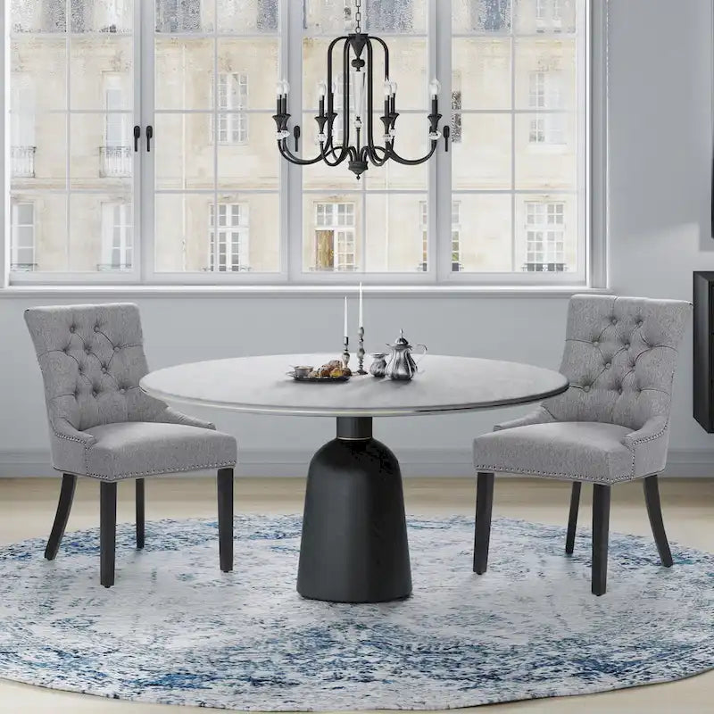 Grandview Tufted Dining Chair (Set of 2) Upholstered-31