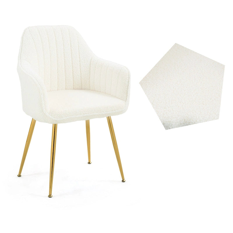 AVAWING Upholstered Dining Chair (Set of 6) Velvet Accent Arm Chair-28