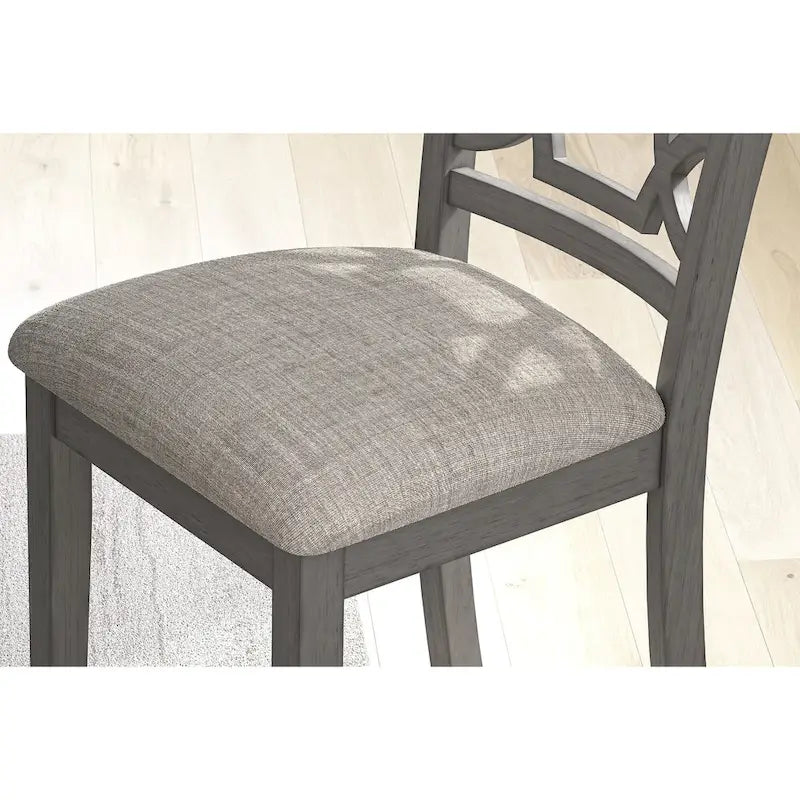 Signature Design by Ashley Langwest Dining Table and 4 Chairs and Bench (Set of 6)-9