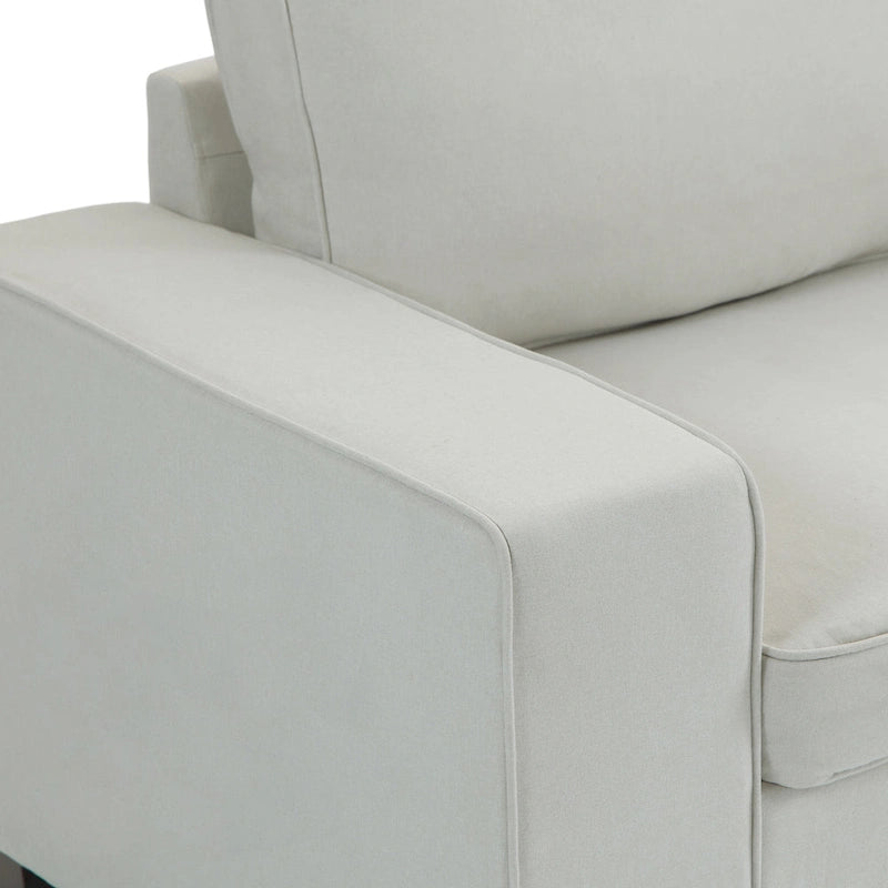 80 Modern Loveseat Couch 3 Seater Sofa-10