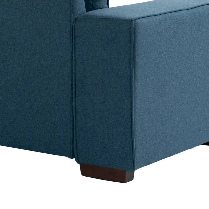 80 Modern Loveseat Couch 3 Seater Sofa-17