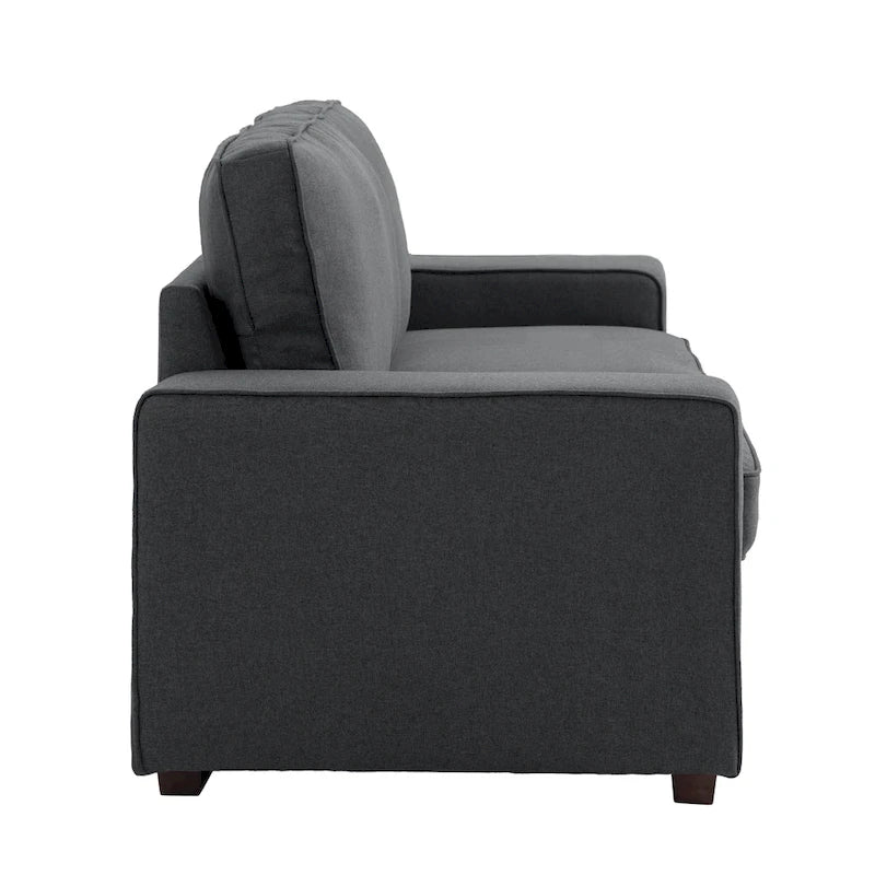 80 Modern Loveseat Couch 3 Seater Sofa-24