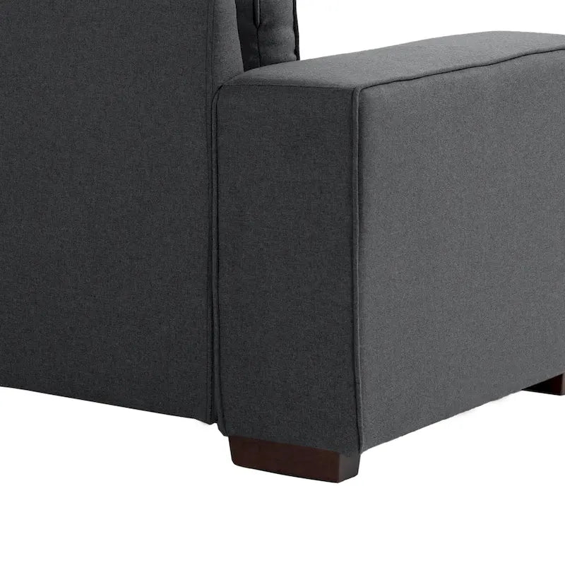 80 Modern Loveseat Couch 3 Seater Sofa-25