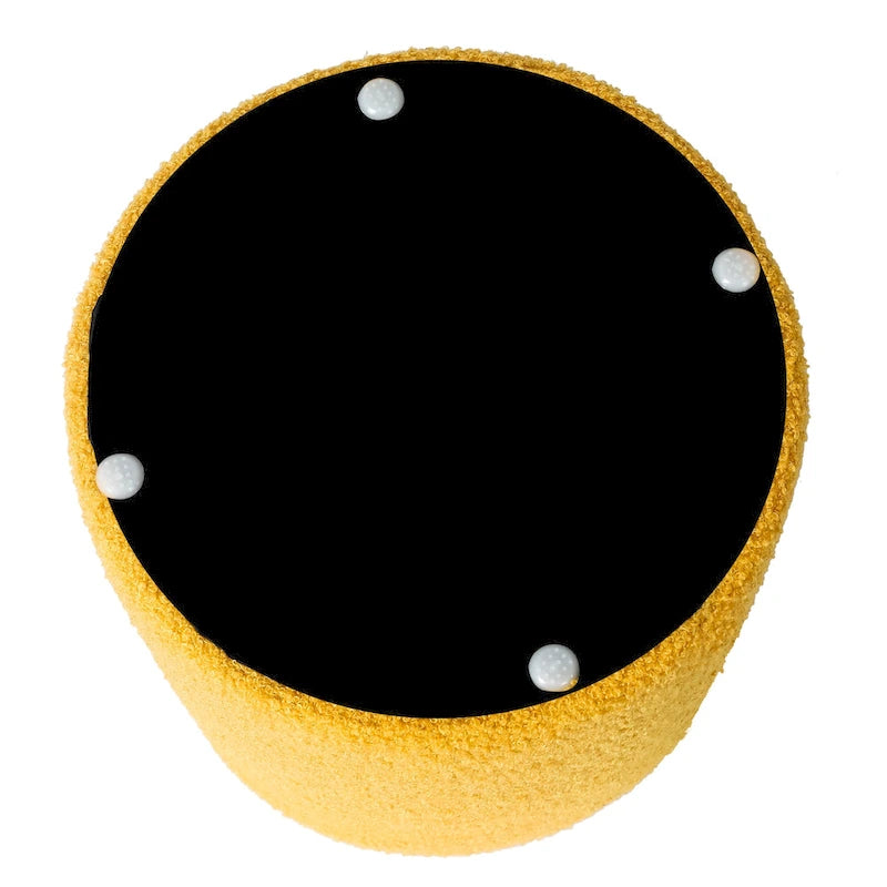 Adeco Footrest Ottoman 13 inches Fabric Stool for Living Room Bedroom-34