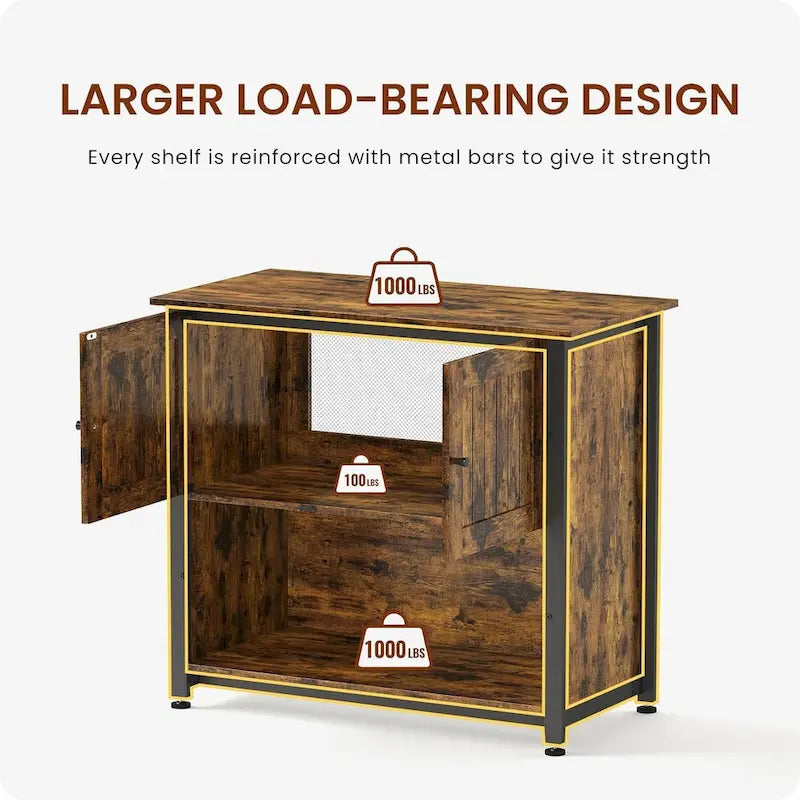 40-50 Gallon Fish Tank Stand with Cabinet-11