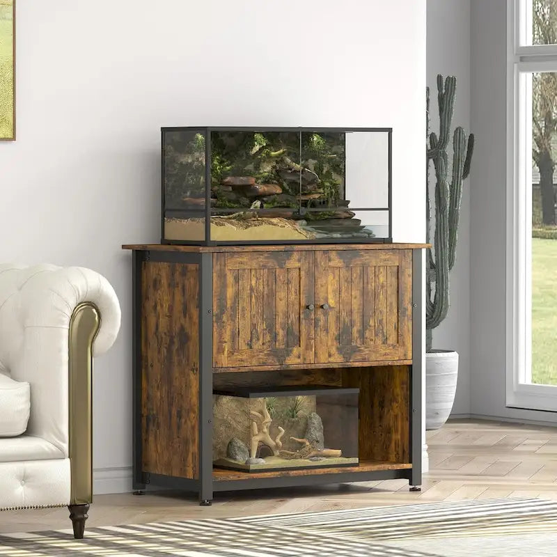 40-50 Gallon Fish Tank Stand with Cabinet-14