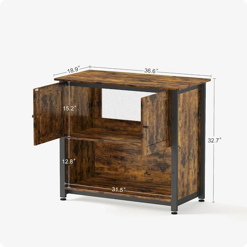 40-50 Gallon Fish Tank Stand with Cabinet-15