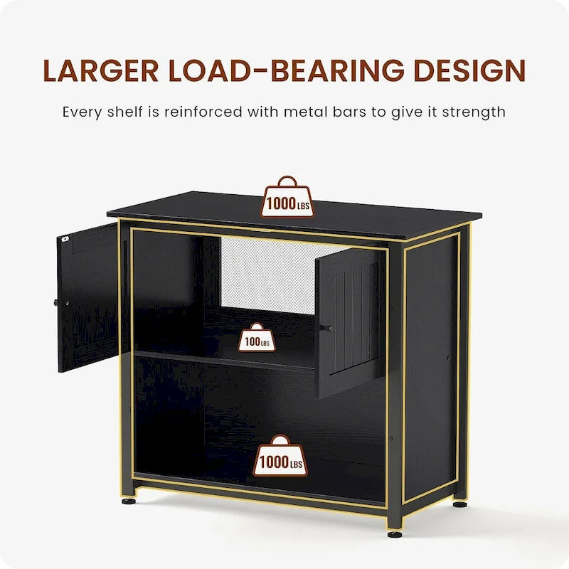 40-50 Gallon Fish Tank Stand with Cabinet-16