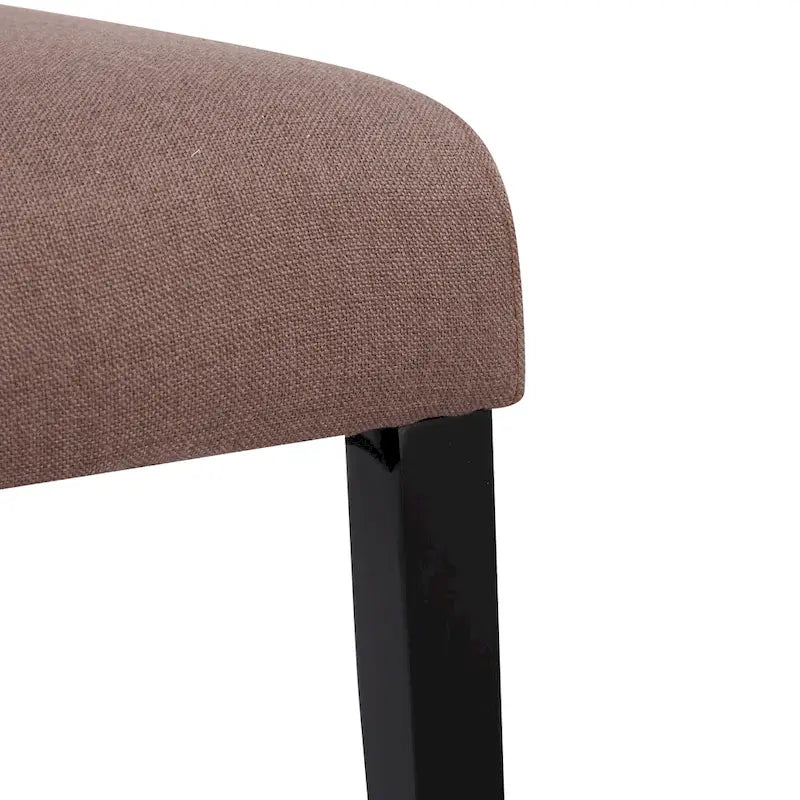 Grandview Upholstered Linen Fabric Dining Chair (Set of 2)-9