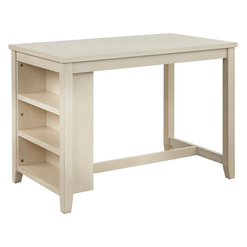 Lifestorey Tobias Storage Counter Height Storage Table-6