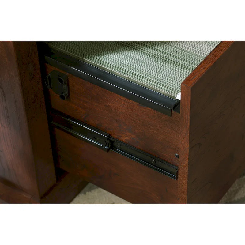 Bush Furniture Yorktown 60W L Shaped Office Desk with Storage-4