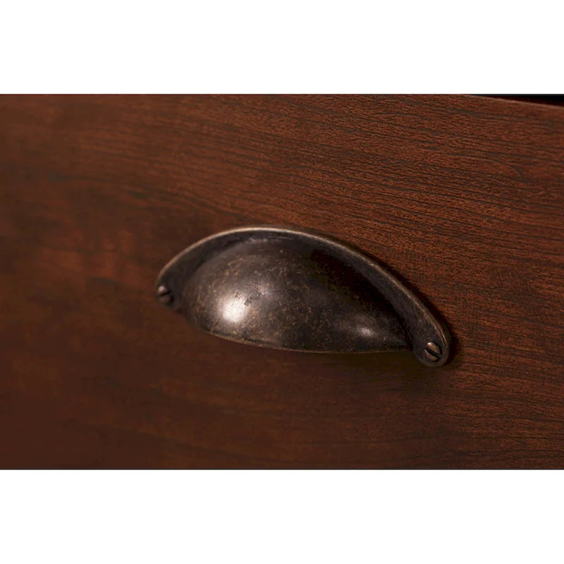 Bush Furniture Yorktown 60W L Shaped Office Desk with Storage-6