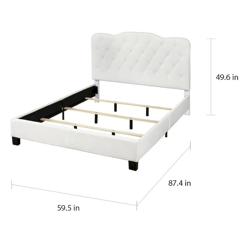Simple Living Tessa Upholstered Bed-5