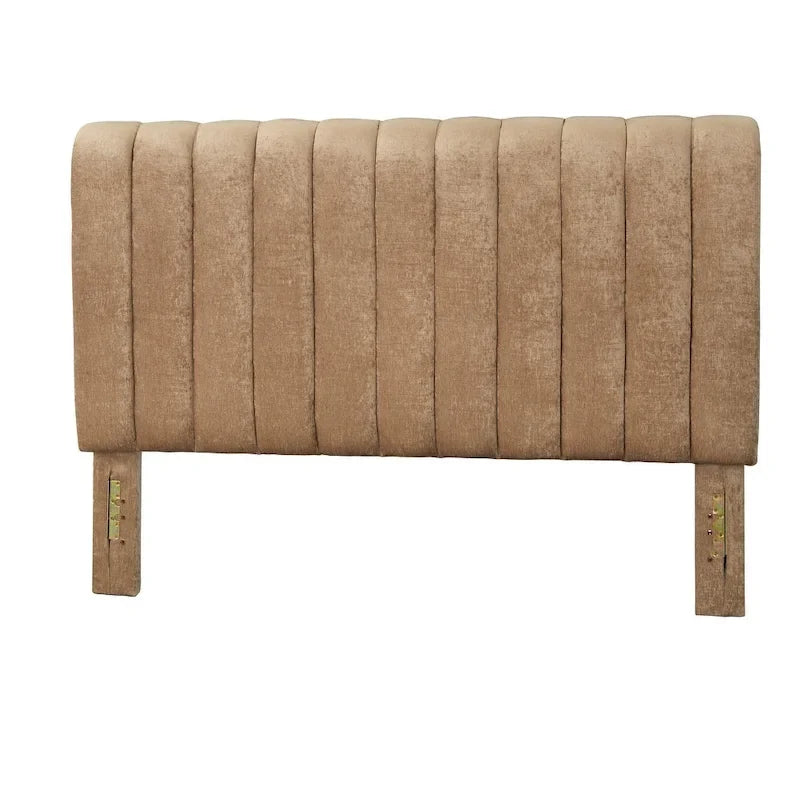 Lifestorey Teagan Queen Channel Upholstered Headboard-9