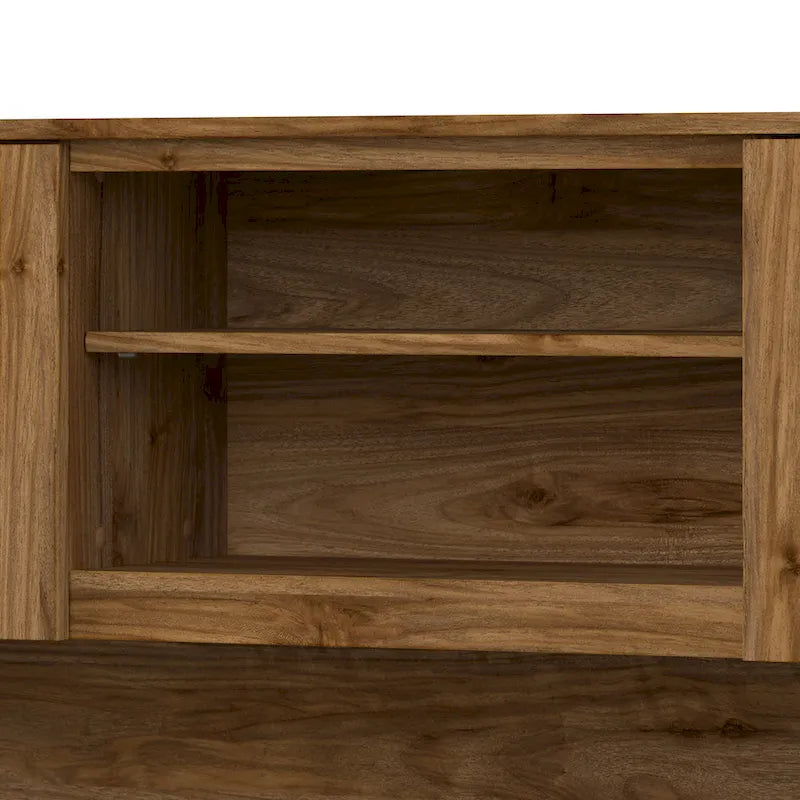 Bush Furniture Somerset 60W L Shaped Desk with Storage Hutch-16